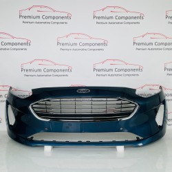 Ford Fiesta Front Bumper Mk8 Ecoboost Genuine Blue H1bb17757a | 2018-2022 [Bc16]
