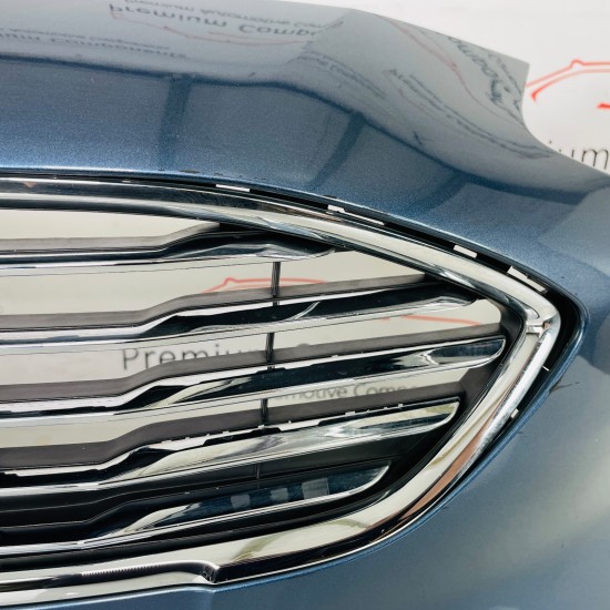 Ford Fiesta Front Bumper Mk8 Ecoboost Genuine Blue H1bb17757a | 2018-2022 [Bc16]