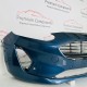 Ford Fiesta Front Bumper Mk8 Ecoboost Genuine Blue H1bb17757a | 2018-2022 [Bc16]