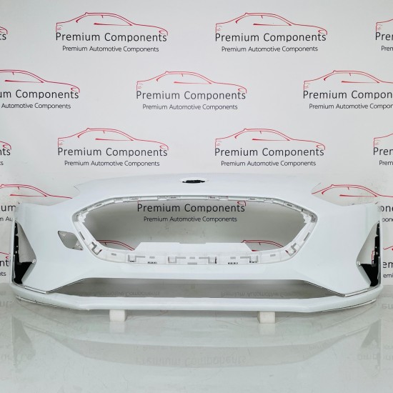 Ford Focus Front Bumper Mk4 Zetec Genuine White Jx7b17757a | 2018-2021 [Bc82]