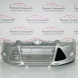 Ford Focus Front Bumper Mk3 Zetec Genuine Silver Bm5117757a | 2011-2014 [as3]