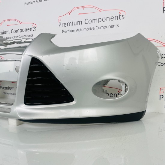 Ford Focus Front Bumper Mk3 Zetec Genuine Silver Bm5117757a | 2011-2014 [as3]