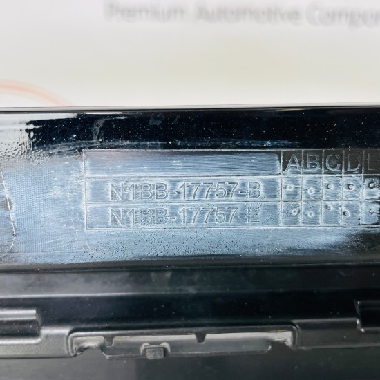 Ford Fiesta Front Bumper Mk8 St Line Genuine Black N1bb17757b | 2022-2025 [Bd54]
