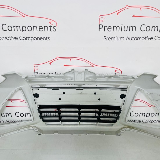 Ford Focus Front Bumper Mk3 Zetec Genuine White Bm5117757a | 2011-2014 [aw65]