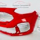 Ford Fiesta Front Bumper Mk8 St-line Genuine Red N1bb17757b | 2022- 2025 [as41]