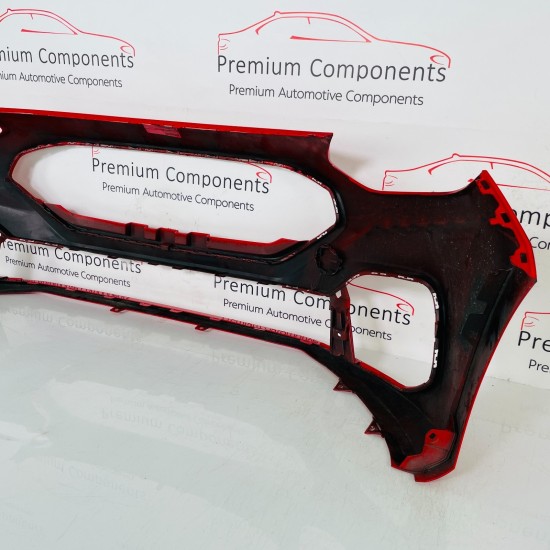 Ford Fiesta Front Bumper Mk8 St-line Genuine Red N1bb17757b | 2022- 2025 [as41]