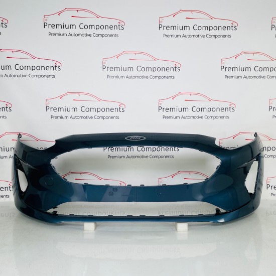 Ford Fiesta Front Bumper Mk8 Ecoboost Genuine Blue H1bb17757a | 2018-2022 [Bg3]