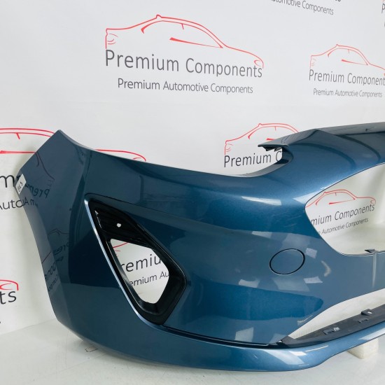 Ford Fiesta Front Bumper Mk8 Ecoboost Genuine Blue H1bb17757a | 2018-2022 [Bg3]
