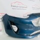 Ford Fiesta Front Bumper Mk8 Ecoboost Genuine Blue H1bb17757a | 2018-2022 [Bg3]