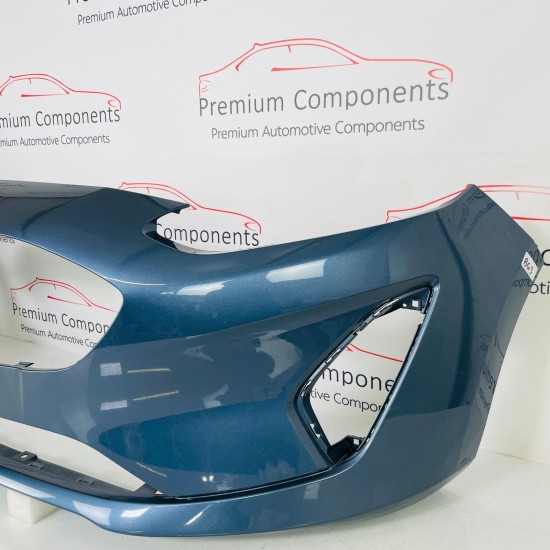 Ford Fiesta Front Bumper Mk8 Ecoboost Genuine Blue H1bb17757a | 2018-2022 [Bg3]