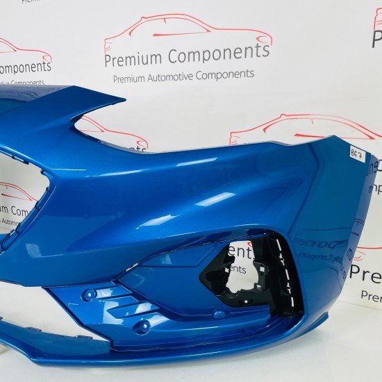 Ford Focus Front Bumper Mk4 St Line Genuine Blue Jx7b17757s | 2018-2021 [Bg7]