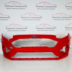 Ford Fiesta Front Bumper Mk8 St Line Genuine Red H1bb17757-e1 | 2018-2022 [Bg13]