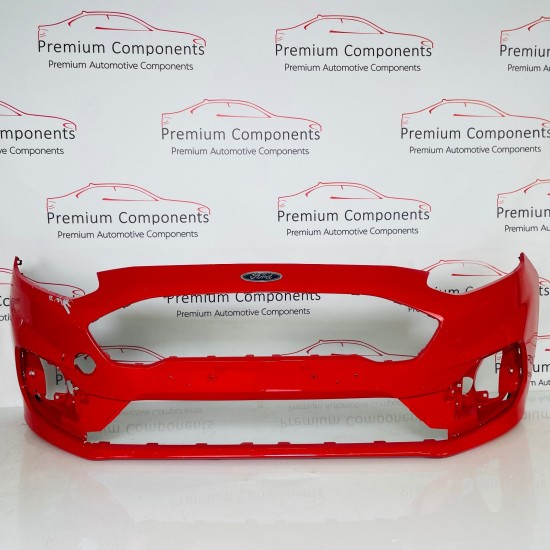 Ford Fiesta Front Bumper Mk8 St Line Genuine Red H1bb17757-e1 | 2018-2022 [Bg13]