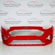 Ford Fiesta Front Bumper Mk8 St Line Genuine Red H1bb17757-e1 | 2018-2022 [Bg13]