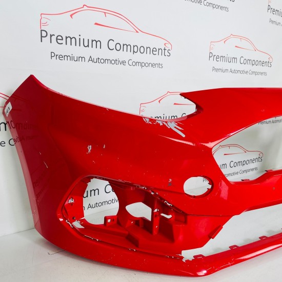 Ford Fiesta Front Bumper Mk8 St Line Genuine Red H1bb17757-e1 | 2018-2022 [Bg13]