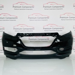 Honda Hr-v Front Bumper Genuine Black Ex 2015 - 2019 [an28]