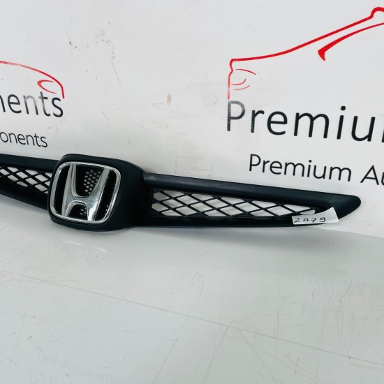 Honda Jazz Front Grill Genuine Mk1 With Emblem 2001 - 2007 [za79]