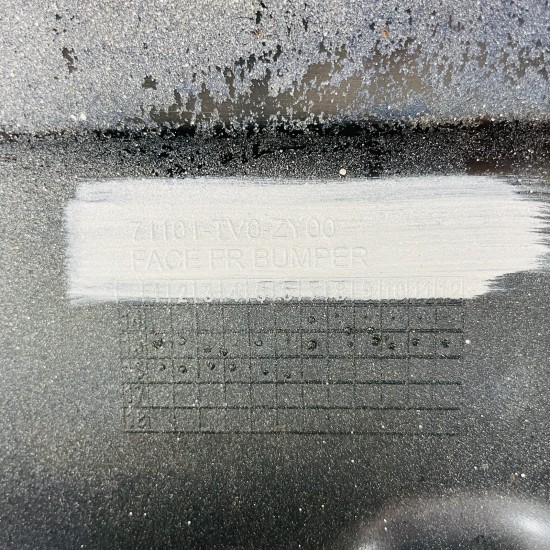 Honda Civic Front Bumper Genuine Hatchback White 71101tv0zy00 2015-2018 [aw28]