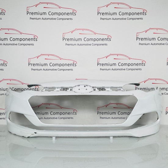 Hyundai I20 Front Bumper Skin Genuine White Mk2 Face Lift 2018-2020 [aj114]