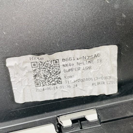 Hyundai Tucson Front Bumper Genuine Black N-line 2024-2026 [ao75]