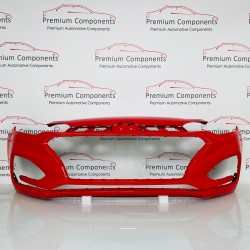 Hyundai I20 Front Bumper Genuine Red Mk2 2018 - 2021 [an76]