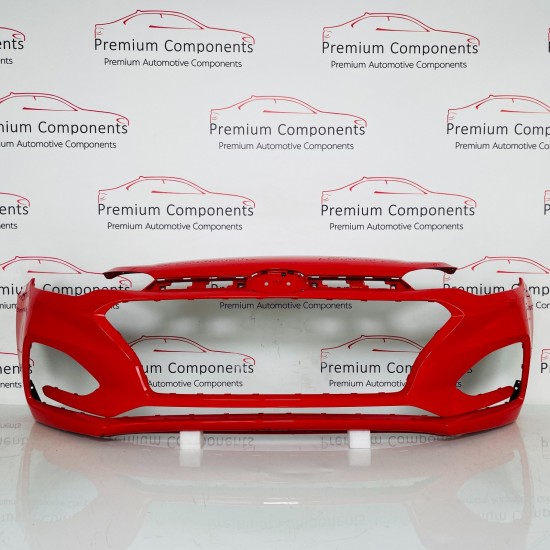 Hyundai I20 Front Bumper Genuine Red Mk2 2018 - 2021 [an76]
