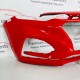 Hyundai I20 Front Bumper Genuine Red Mk2 2018 - 2021 [an76]
