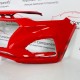 Hyundai I20 Front Bumper Genuine Red Mk2 2018 - 2021 [an76]