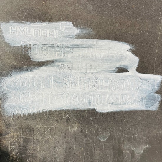 Hyundai I30 Front Bumper Face Lift Premium Hybrid Genuine Blue 2020-2025 [ap104]