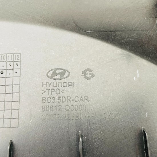 Hyundai I20 Rear Bumper Lower Trim Section Genuine Mk3 Face Lift 2020-2023 Hyundai I20 Rear Bumper Lower Trim Section Genuine Mk3 Face Lift 2020-2023