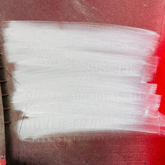 Hyundai I30 Front Bumper Skin Genuine Red Face Lift 2020-2023 [an31]