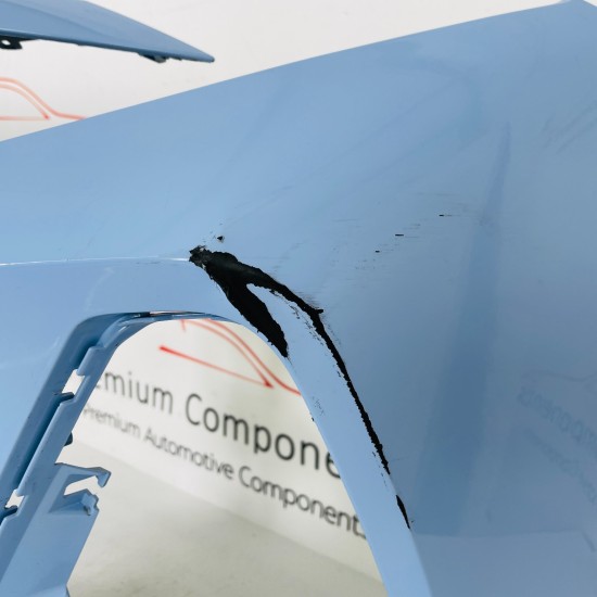 Hyundai I20 N-line Front Bumper Mk3 Face Lift Genuine Blue  2020-2023 [ar120]