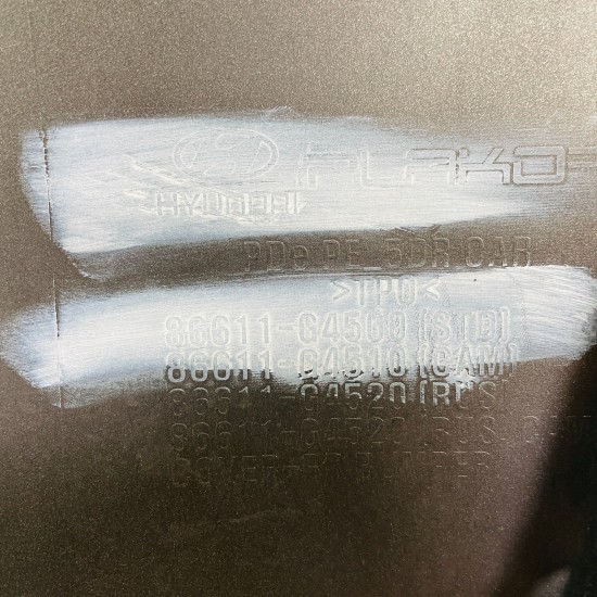 Hyundai I30 Rear Bumper Genuine With Diffuser 2020-2023 [ap77]