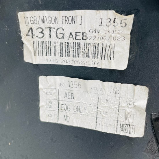 Hyundai I30 Front Bumper Face Lift Premium Hybrid Genuine Blue 2020-2025 [ap104]