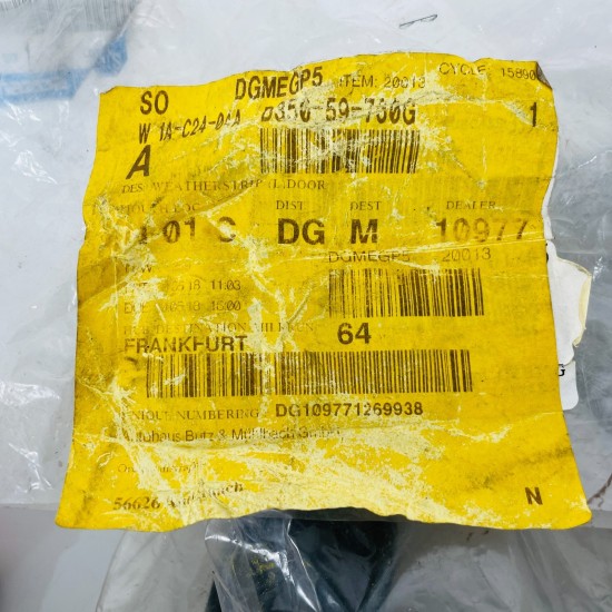 Hyundai I20 Rear Left Door Seal Genuine Rubber Weather Strip 2014 - 2019 Hyundai I20 Rear Left Door Seal Genuine Rubber Weather Strip 2014 - 2019