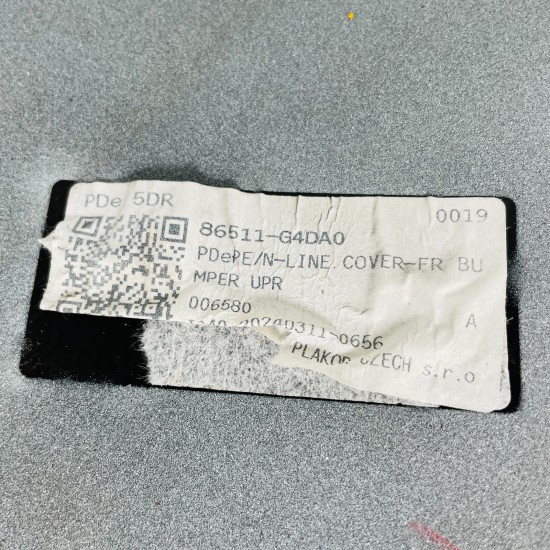 Hyundai I30 Front Bumper Skin Genuine White N Performance Lift 2020-2025 [an29]