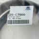 Hyundai I20 Rear Right Door Seal Genuine Rubber Weather Strip  2014 - 2019