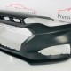 Hyundai I20 Front Bumper Mk2 Genuine Black 86511c8aa0 | 2018-2020 [at122]