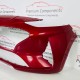 Hyundai I10 Front Bumper Mk3 Se Genuine Red 86511-k7000 | 2020-2024 [Bc66]