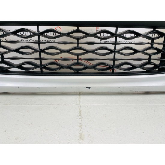 Hyundai I10 Mk2 Genuine Silver Front Bumper 2014-2017 [g41]