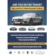 Jaguar I Pace Front Bumper  Parking Sensor Bracket Mount 2018 - 2021 [c95]
