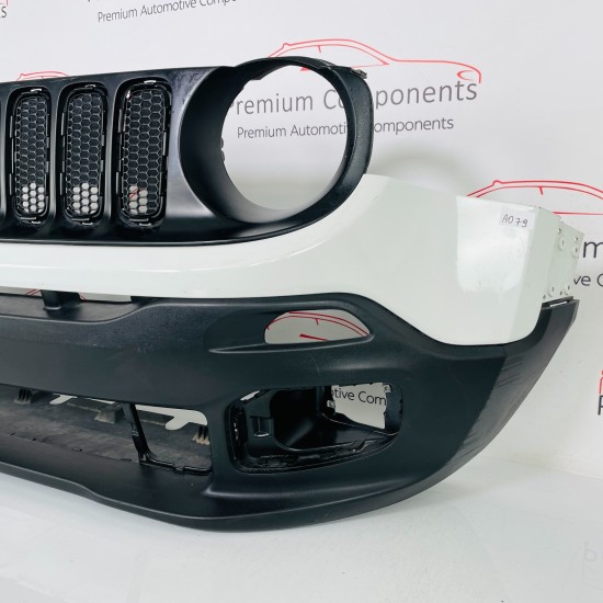 Jeep Renegade Front Bumper Genuine White With Grill 2014 - 2017 [ao79]