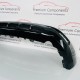 Kia Sportage Rear Bumper Skin Genuine Black Gt Line With Trim 2021 - 2023 [ac14]