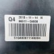 Kia E-niro Front Bumper Genuine Blue Hybrid 2019 - 2022 [an42]