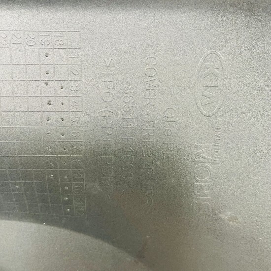 Kia Sportage Front Bumper Genuine Black Mk4 Face Lift 2018 - 2022 [an144]