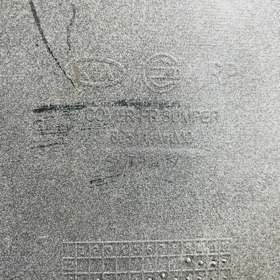 Kia Carens Front Bumper Genuine White Mk3 Pre Facelift 2012 - 2016 [an125]