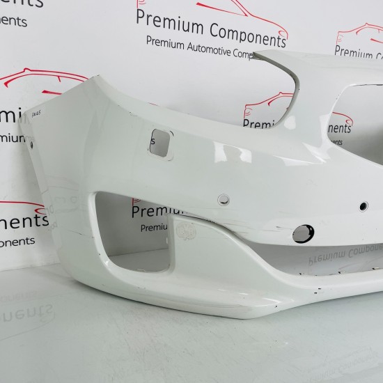 Kia Carens Front Bumper Genuine White Mk3 Pre Facelift 2012 - 2016 [an125]