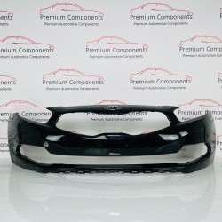 Kia Ceed Front Bumper Genuine Black Mk3 With Badge 2012 - 2015 [ao41]
