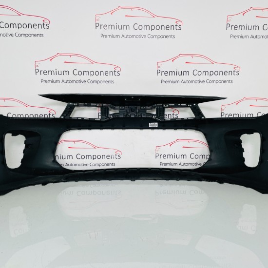 Kia Rio Front Bumper Genuine Grey Mk4 With Badge 2017 - 2020 [ao42]