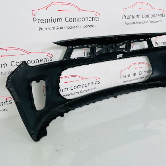 Kia Rio Front Bumper Genuine Grey Mk4 With Badge 2017 - 2020 [ao42]